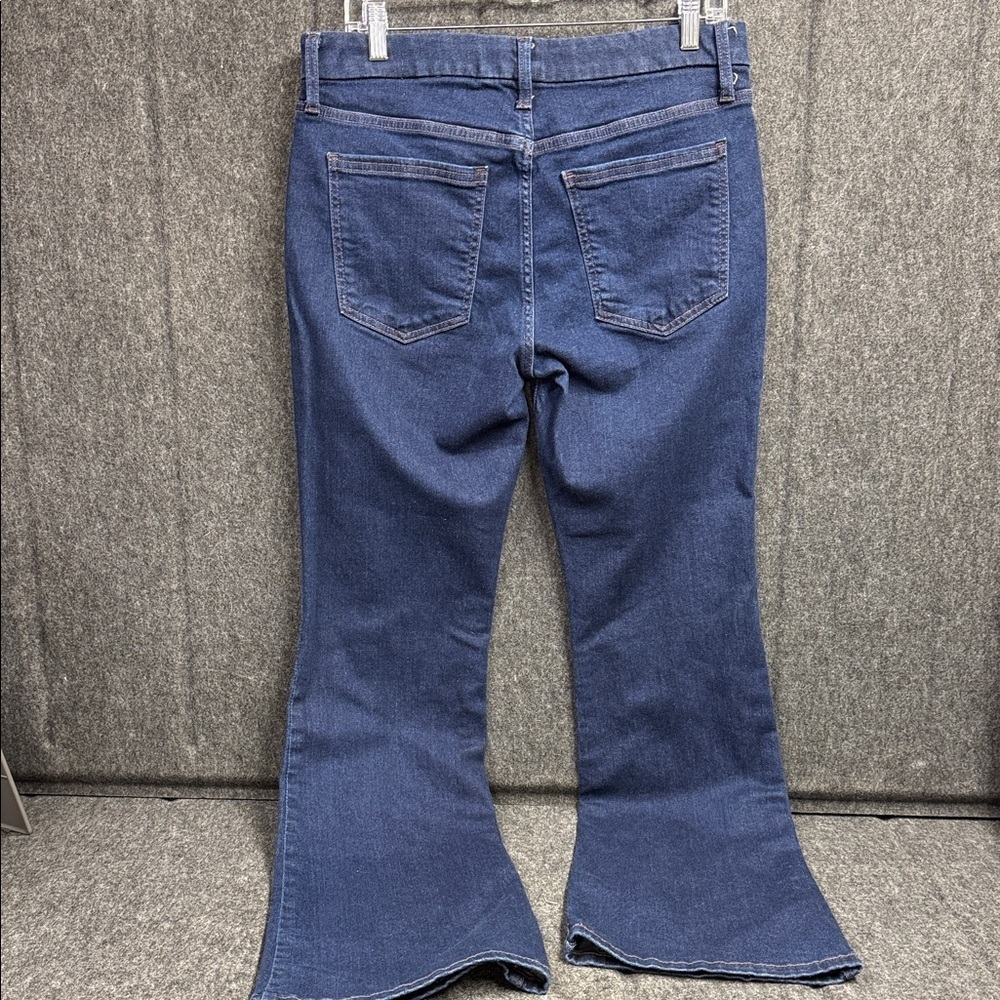 Banana Republic Dark Blue Flare Jeans - Picture 3 of 7